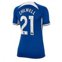 Chelsea Ben Chilwell #21 Domaci Dres za Ženska 2023-24 Kratak Rukav
